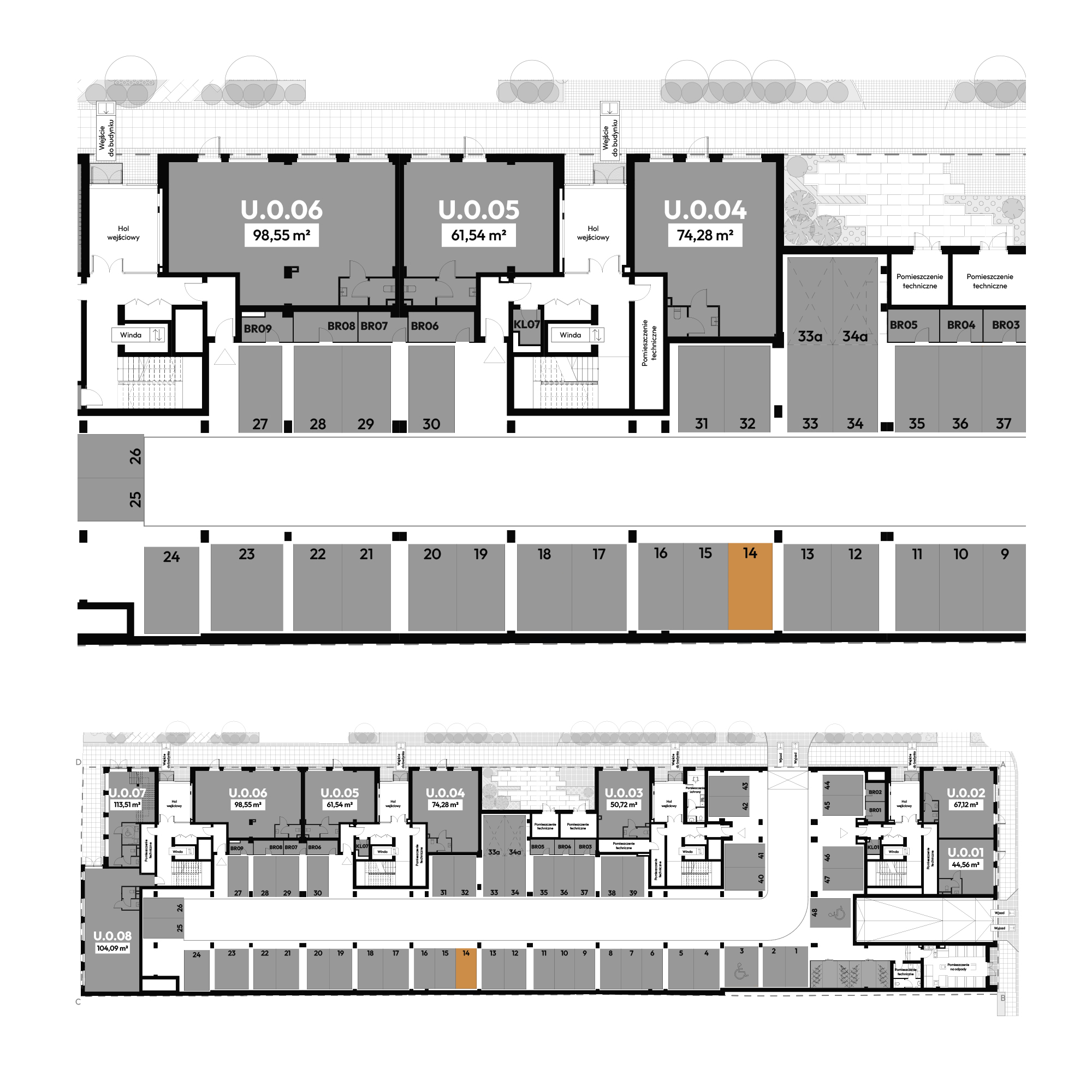 Dyfrakcja Łódzka Łódź mieszkanie deweloperskie na  parterze z 0 pokojami