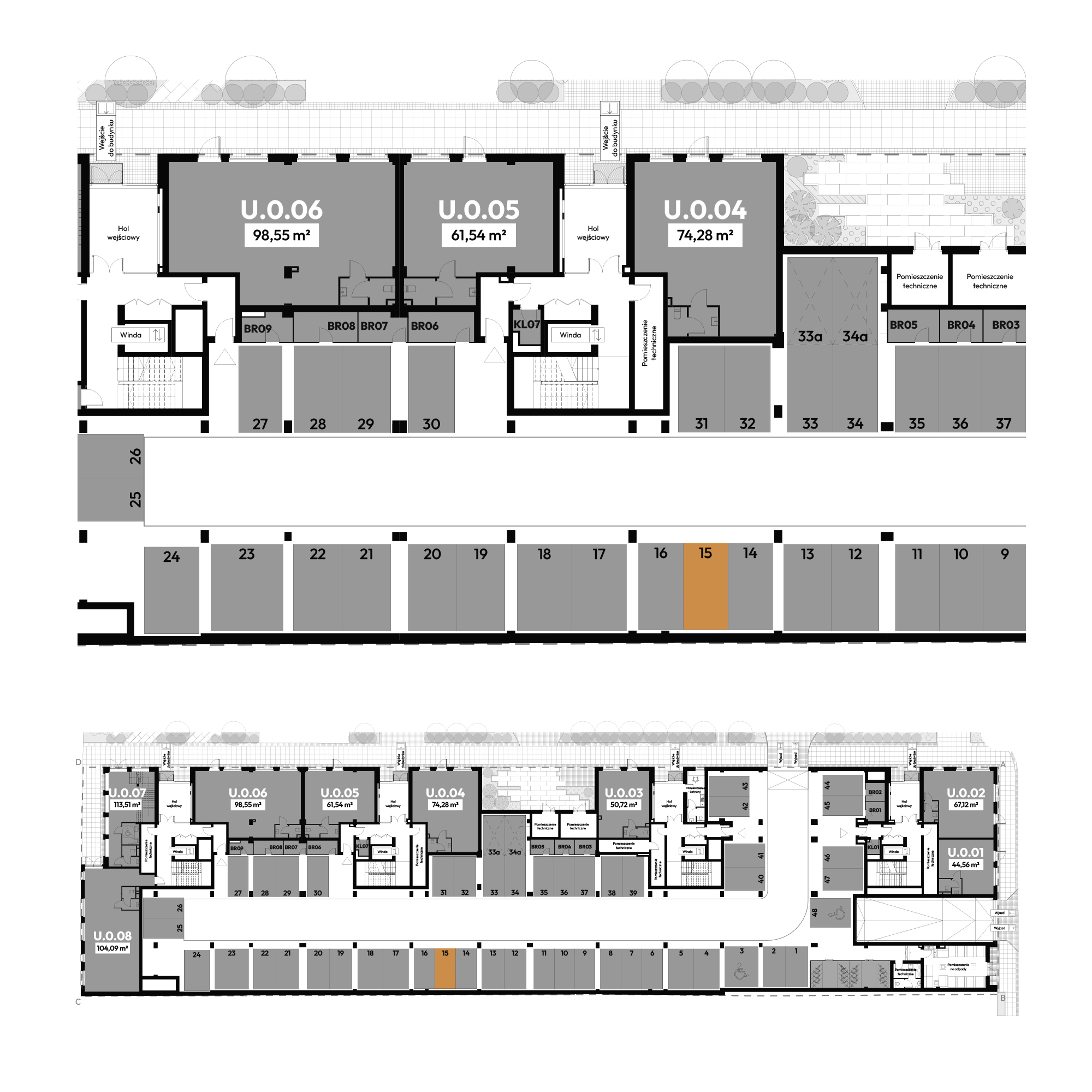 Dyfrakcja Łódzka Łódź mieszkanie deweloperskie na  parterze z 0 pokojami