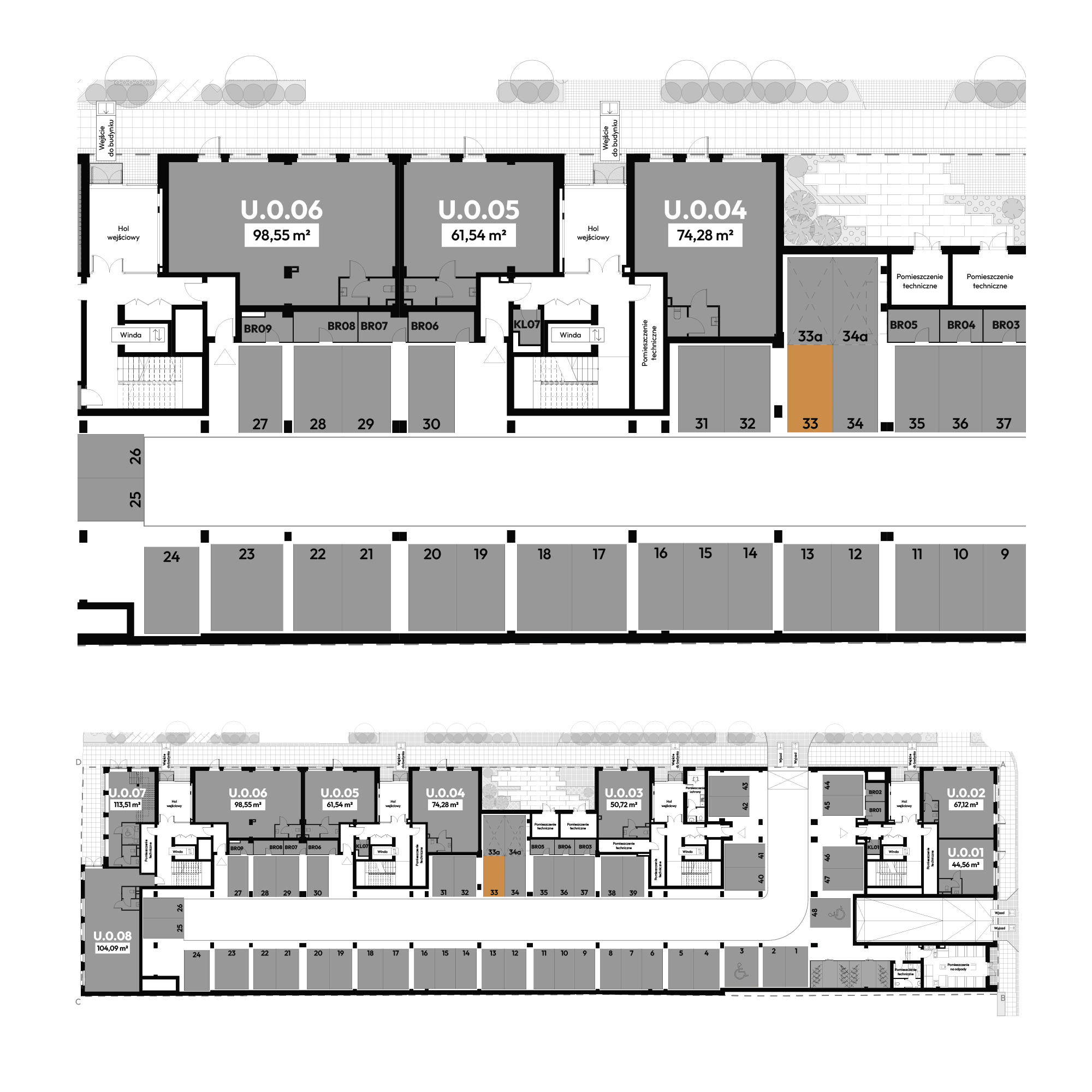 Dyfrakcja Łódzka Łódź mieszkanie deweloperskie na  parterze z 0 pokojami