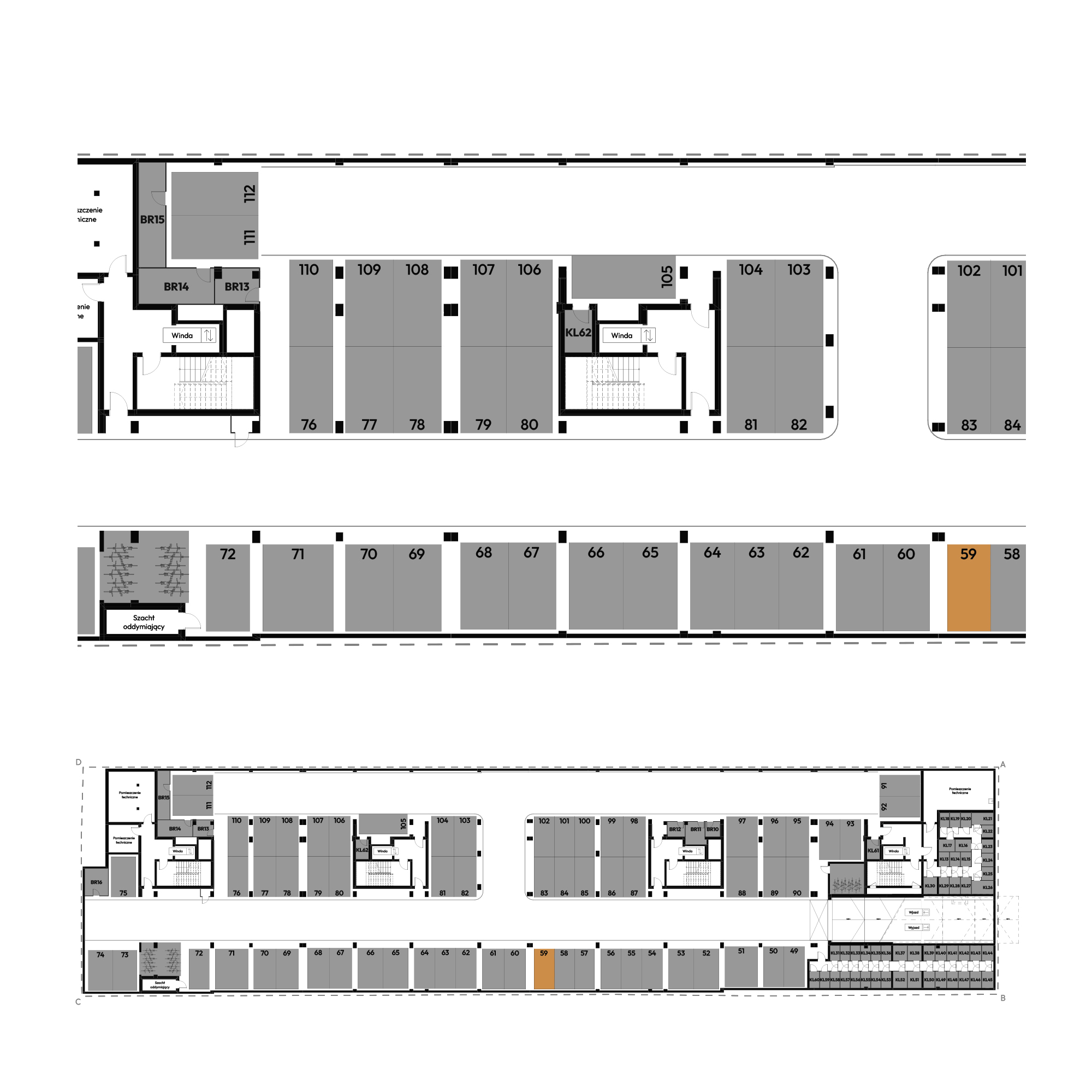 Dyfrakcja Łódzka Łódź mieszkanie deweloperskie na -1 piętrze z 0 pokojami