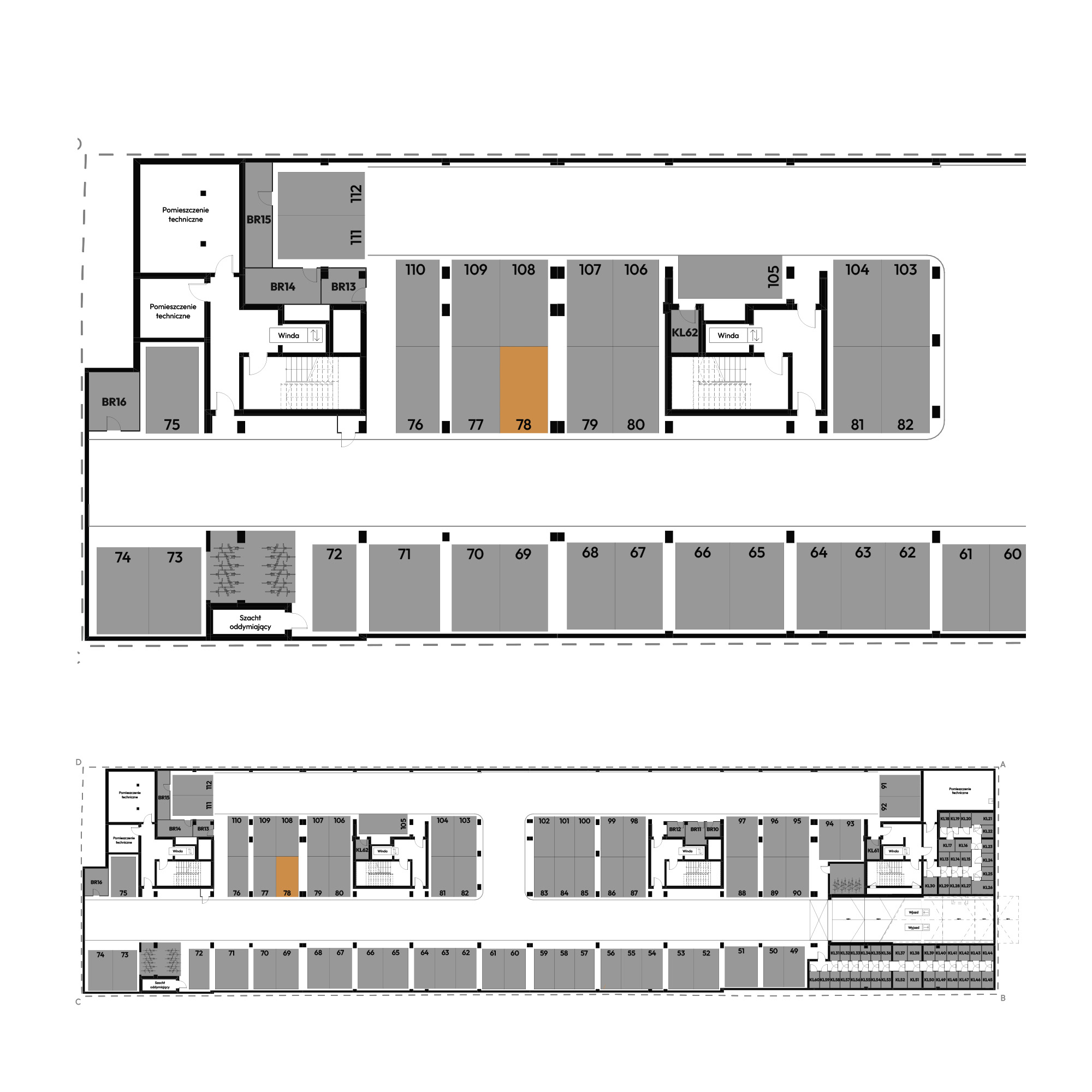 Dyfrakcja Łódzka Łódź mieszkanie deweloperskie na -1 piętrze z 0 pokojami