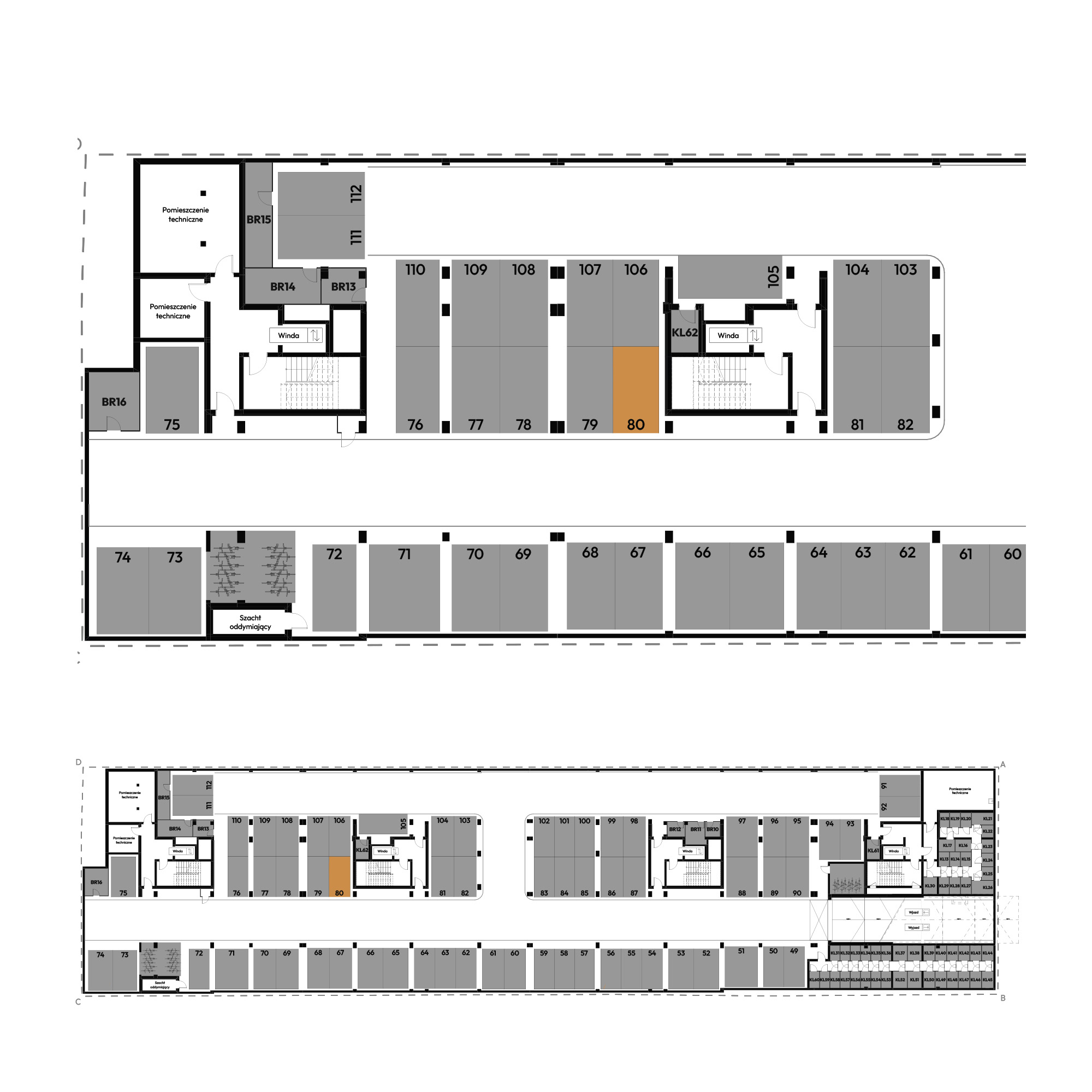 Dyfrakcja Łódzka Łódź mieszkanie deweloperskie na -1 piętrze z 0 pokojami
