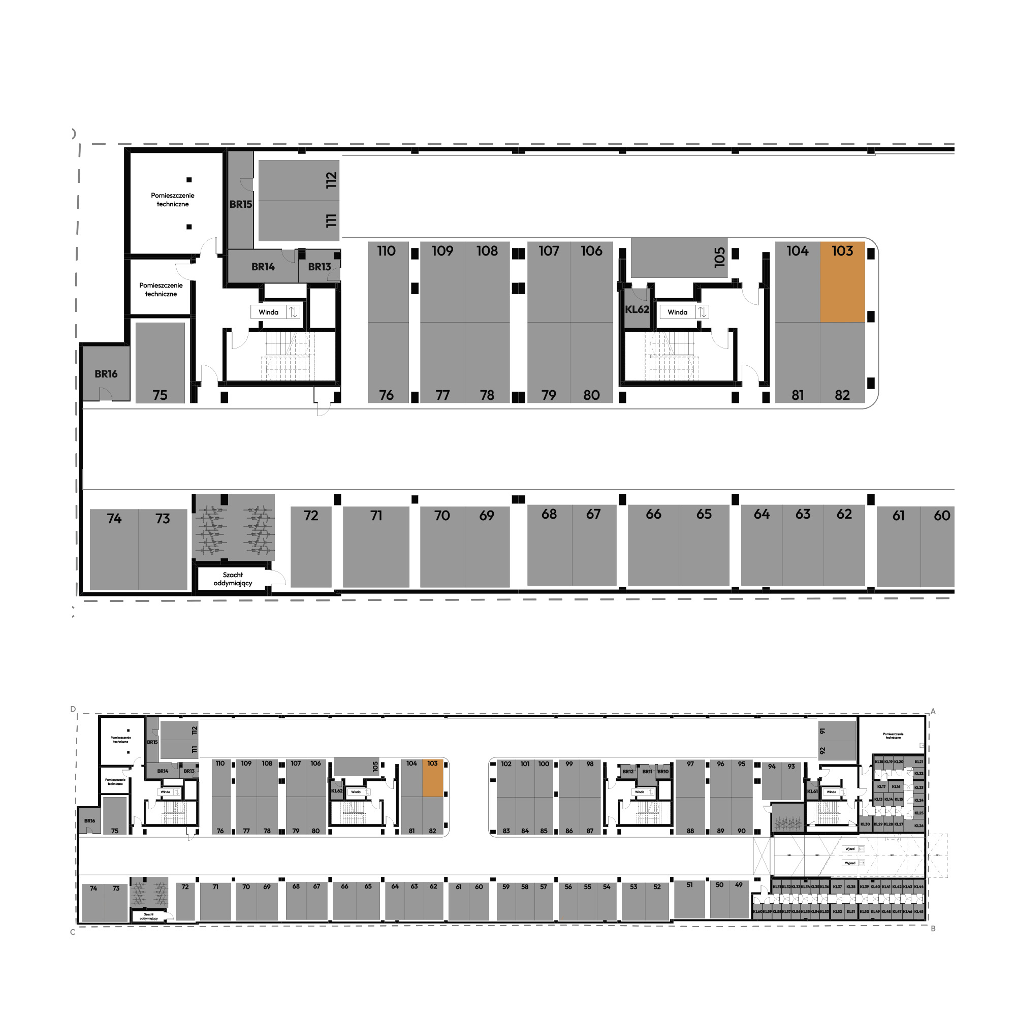 Dyfrakcja Łódzka Łódź mieszkanie deweloperskie na -1 piętrze z 0 pokojami