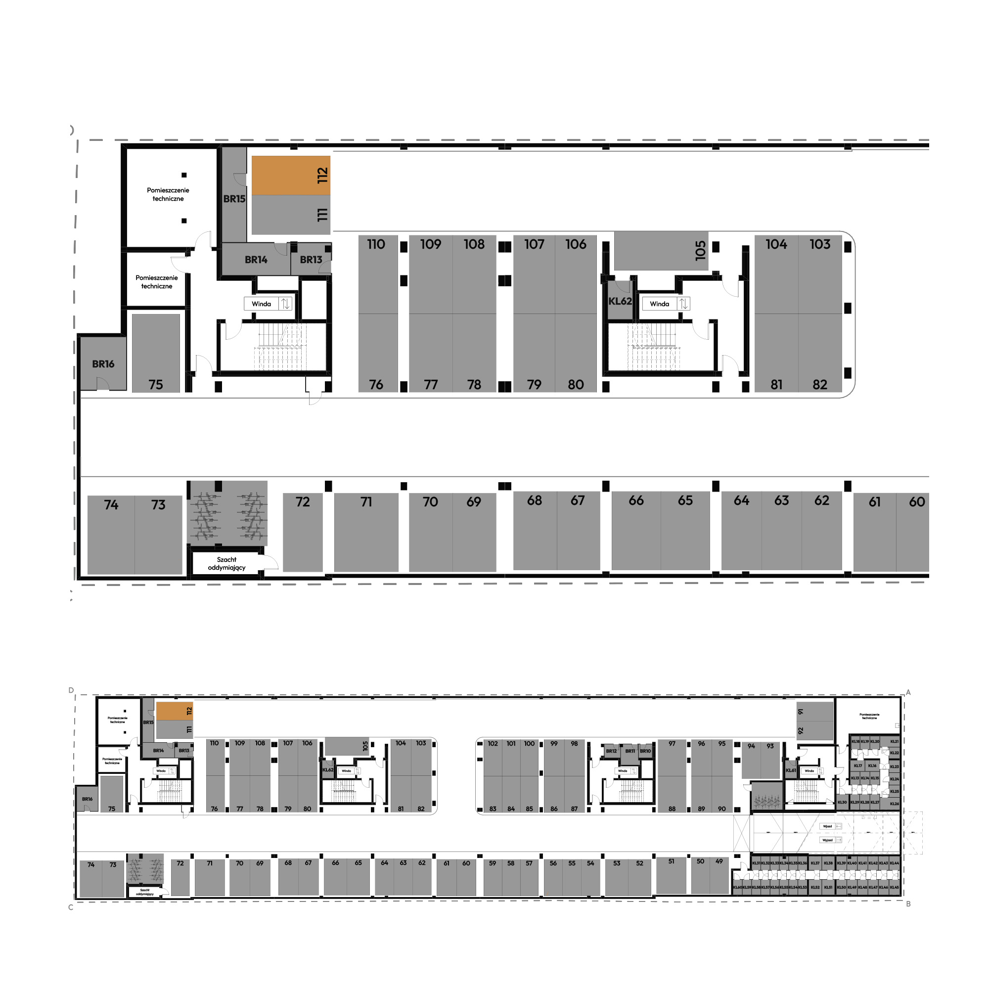 Dyfrakcja Łódzka Łódź mieszkanie deweloperskie na -1 piętrze z 0 pokojami