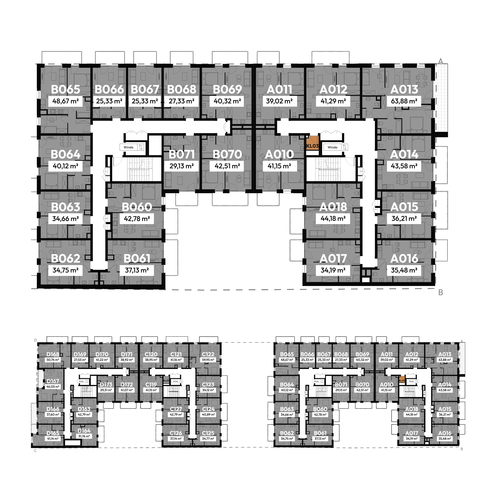 Dyfrakcja Łódzka Łódź mieszkanie deweloperskie na 2 piętrze z 0 pokojami