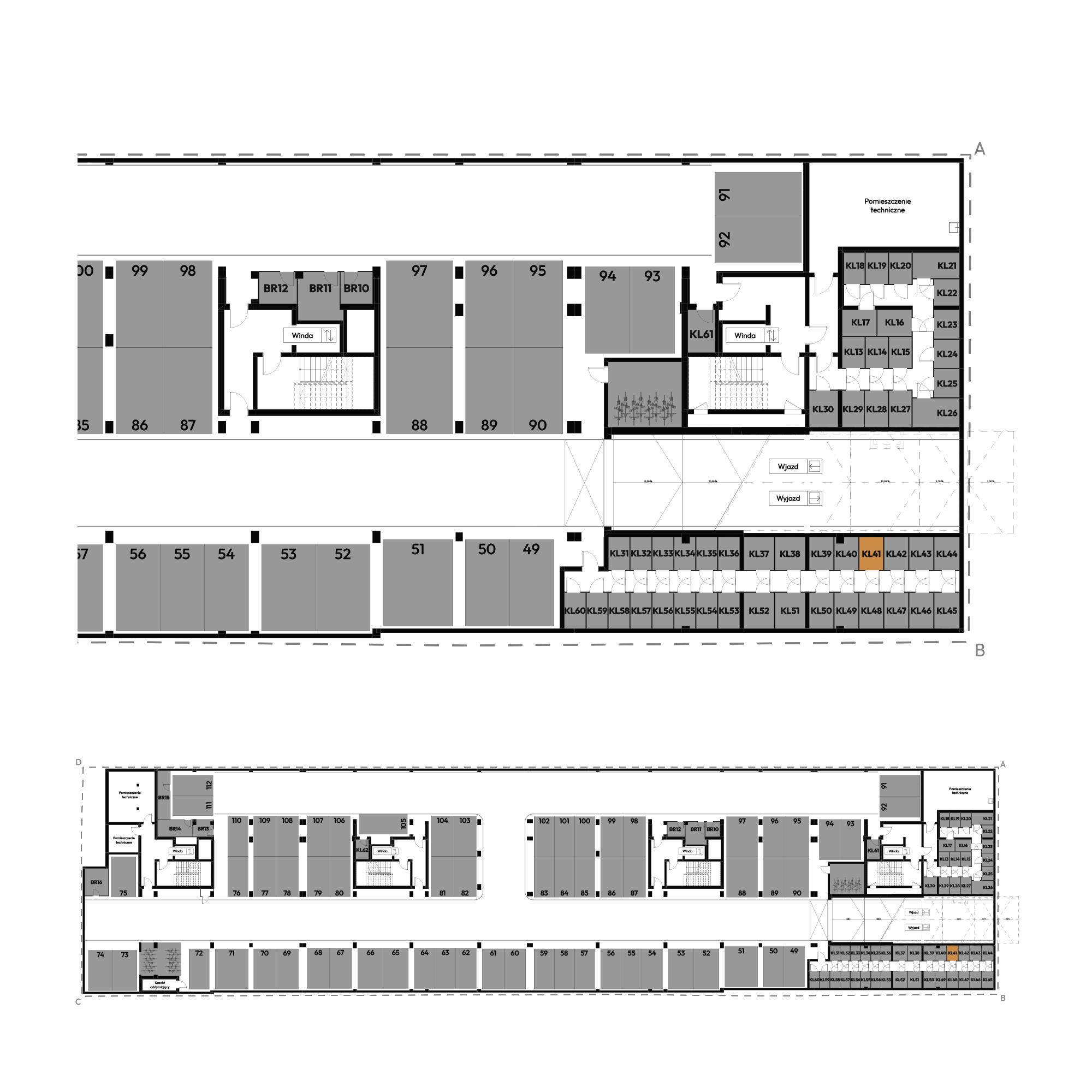 Dyfrakcja Łódzka Łódź mieszkanie deweloperskie na -1 piętrze z 0 pokojami