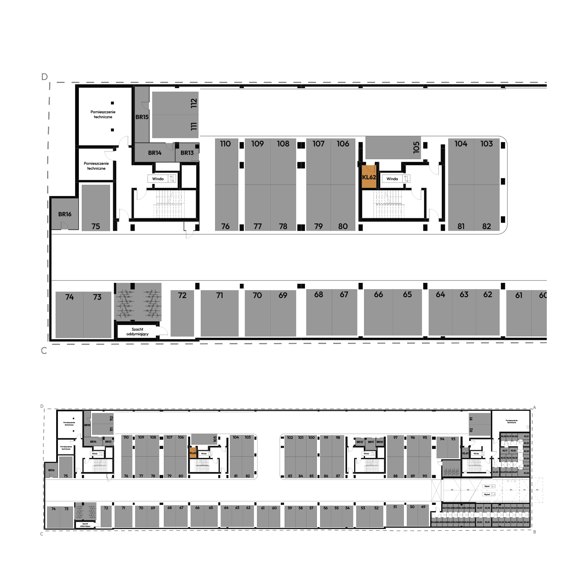 Dyfrakcja Łódzka Łódź mieszkanie deweloperskie na -1 piętrze z 0 pokojami